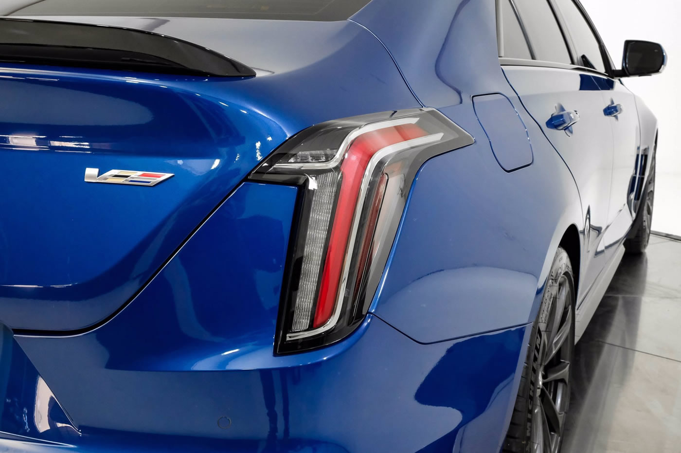 2022 Cadillac CT4-V Blackwing in Wave Metallic