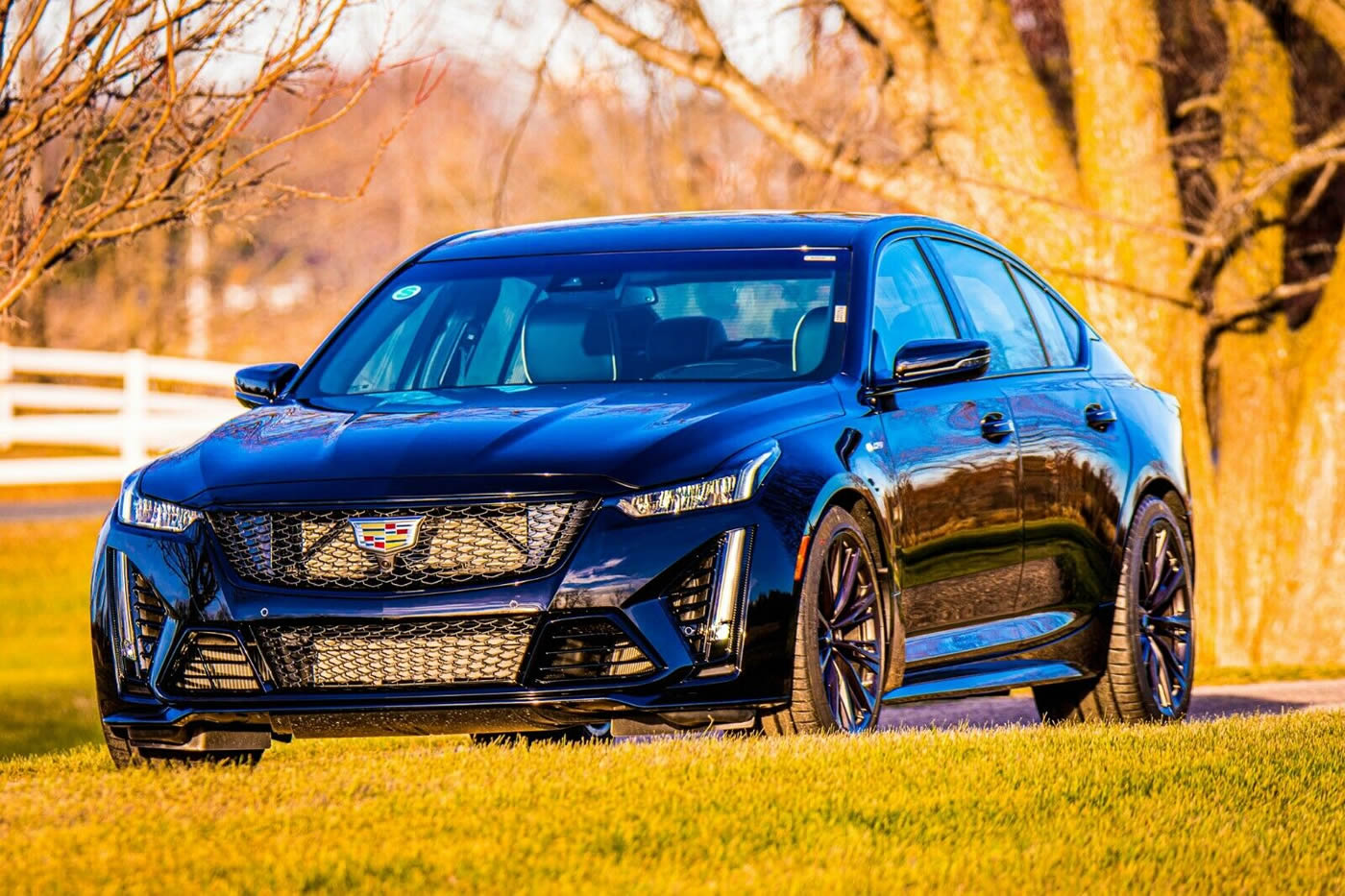 2022 Cadillac CT5-V Blackwing in Black Raven