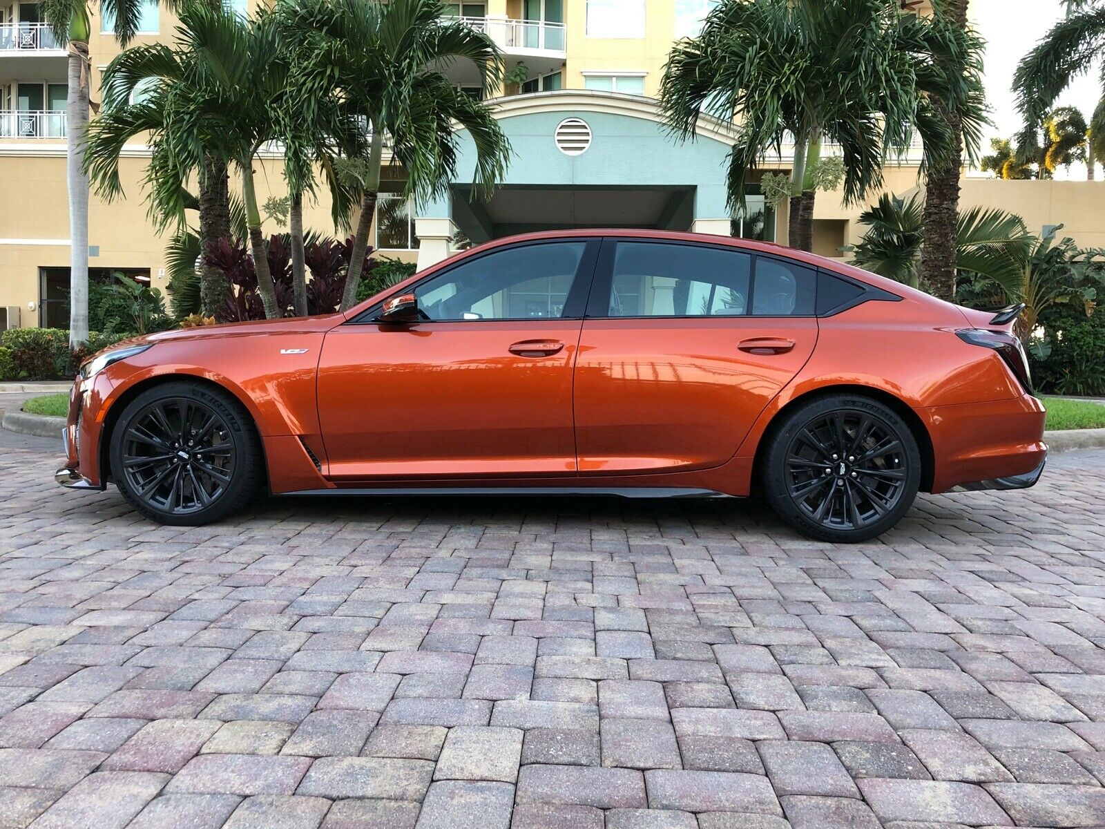 2022 Cadillac CT5-V Blackwing in Blaze Orange Metallic