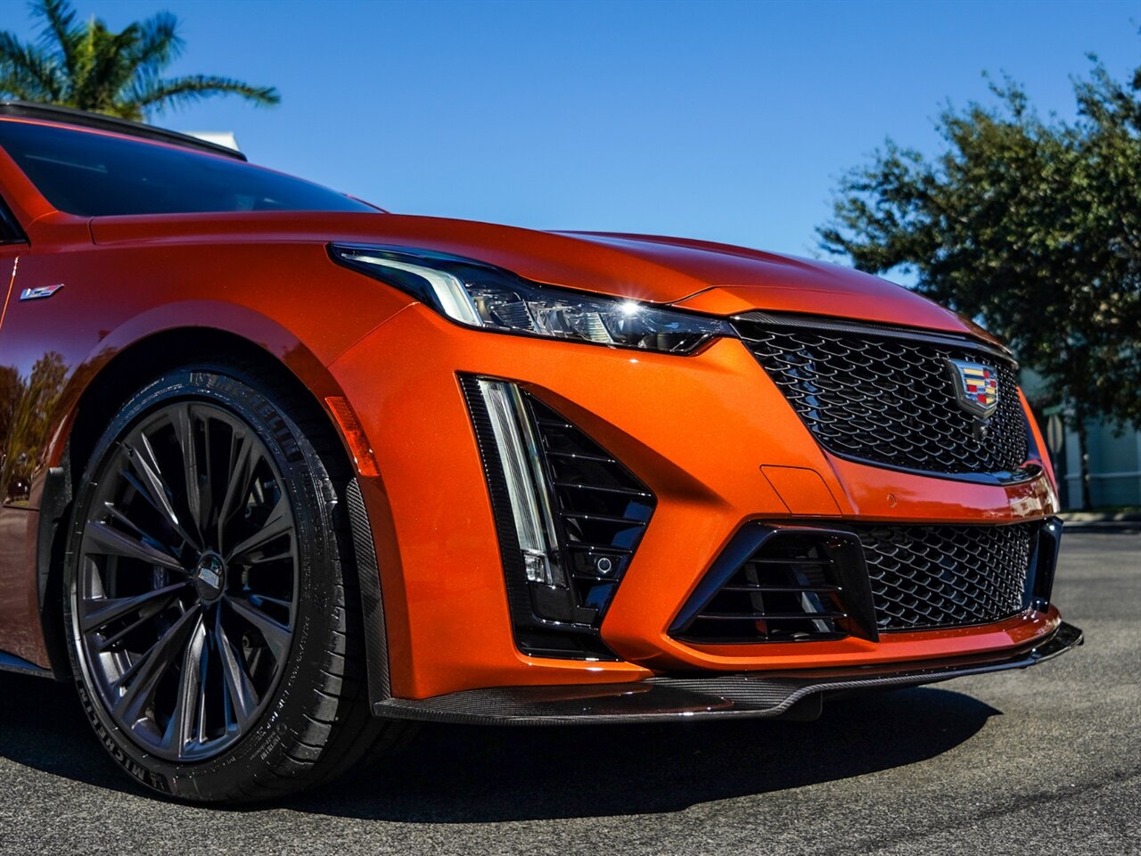 2022 Cadillac CT5-V Blackwing in Blaze Orange Metallic