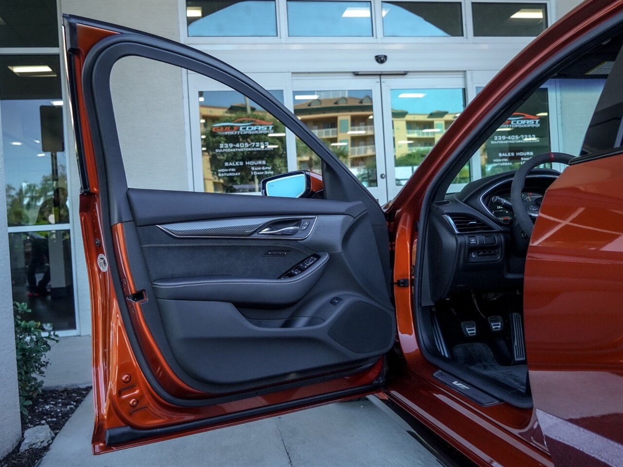 2022 Cadillac CT5-V Blackwing in Blaze Orange Metallic