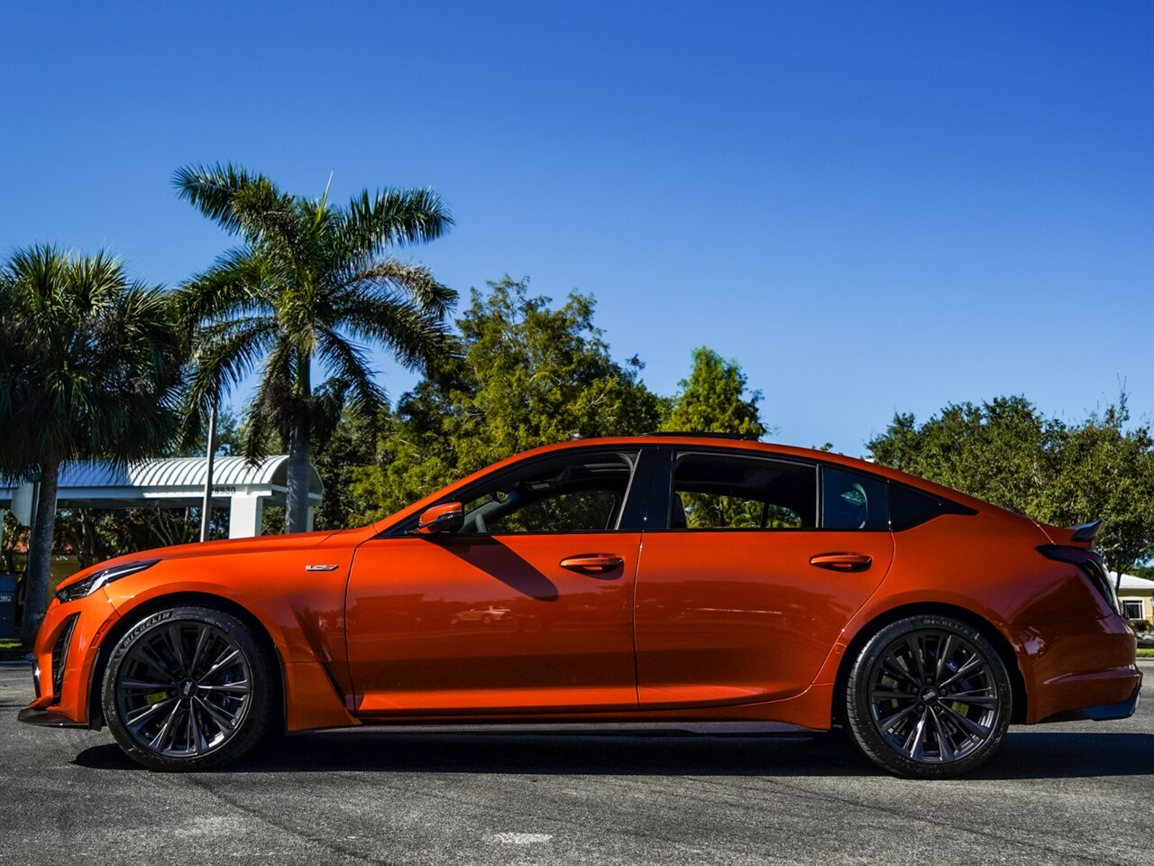 2022 Cadillac CT5-V Blackwing in Blaze Orange Metallic