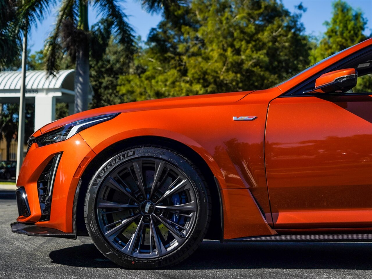 2022 Cadillac CT5-V Blackwing in Blaze Orange Metallic