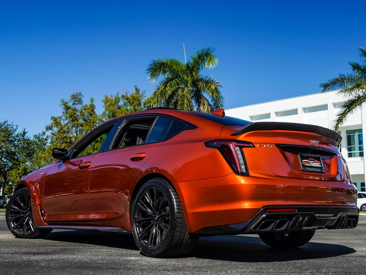 2022 Cadillac CT5-V Blackwing in Blaze Orange Metallic