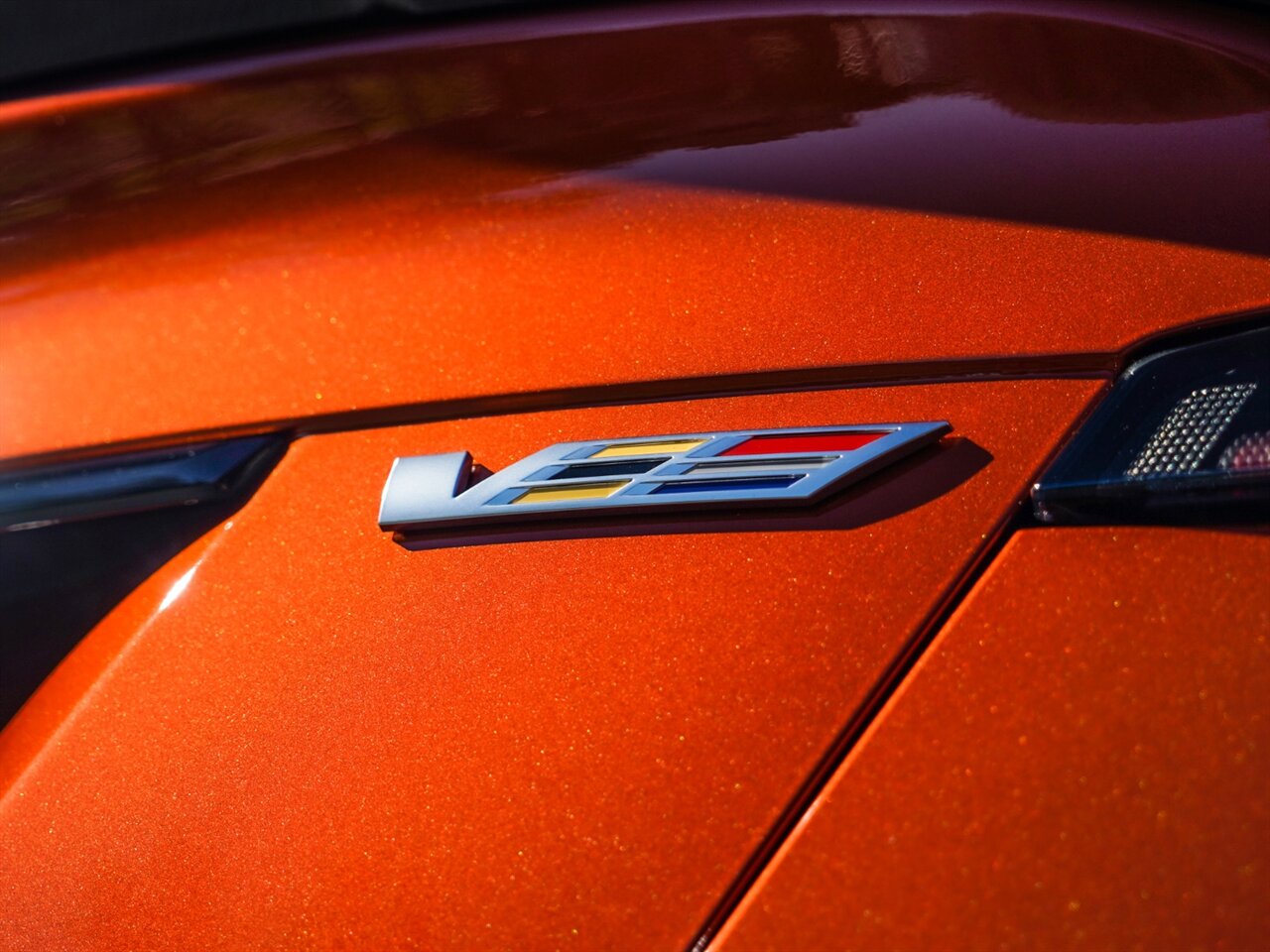 2022 Cadillac CT5-V Blackwing in Blaze Orange Metallic