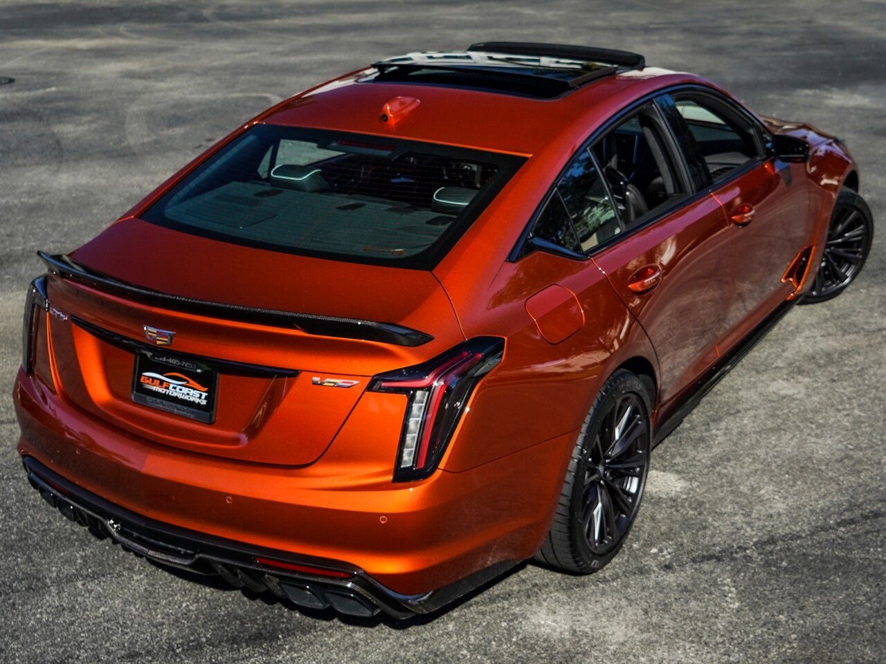 2022 Cadillac CT5-V Blackwing in Blaze Orange Metallic