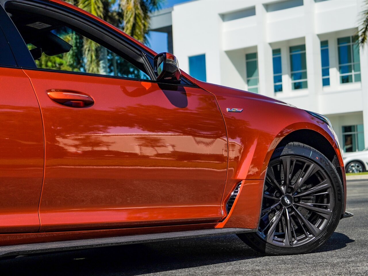 2022 Cadillac CT5-V Blackwing in Blaze Orange Metallic