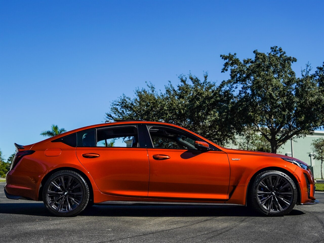 2022 Cadillac CT5-V Blackwing in Blaze Orange Metallic