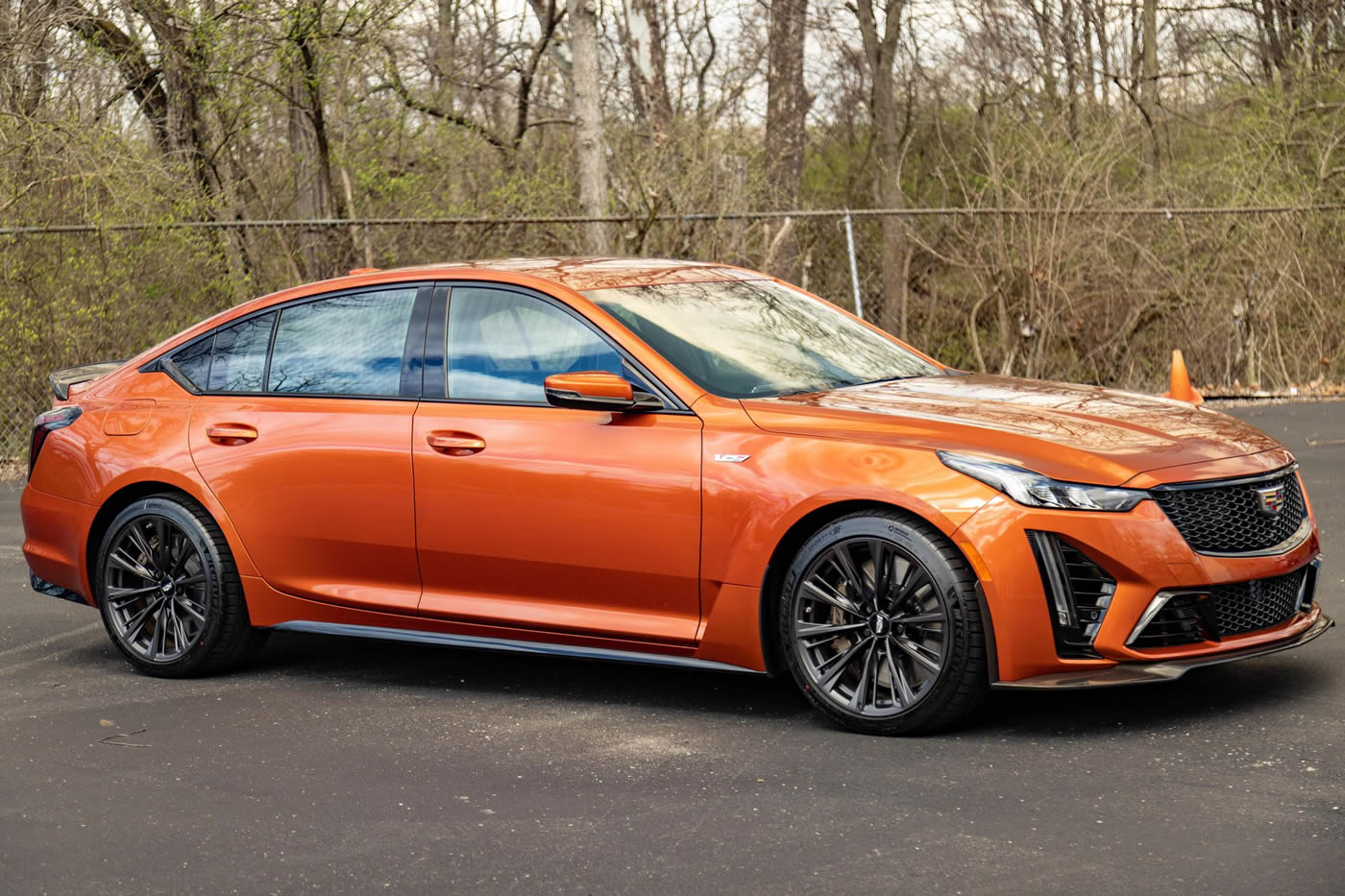 2022 Cadillac CT5-V Blackwing in Blaze Orange Metallic