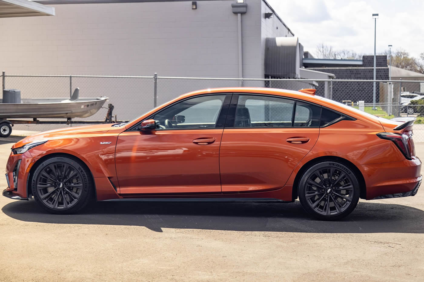 2022 Cadillac CT5-V Blackwing in Blaze Orange Metallic