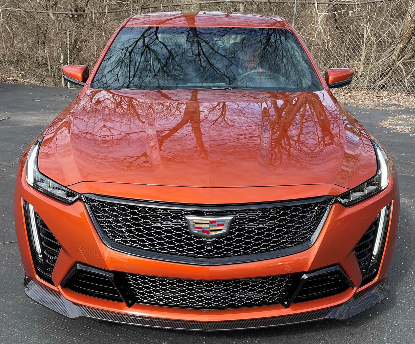 2022 Cadillac CT5-V Blackwing in Blaze Orange Metallic