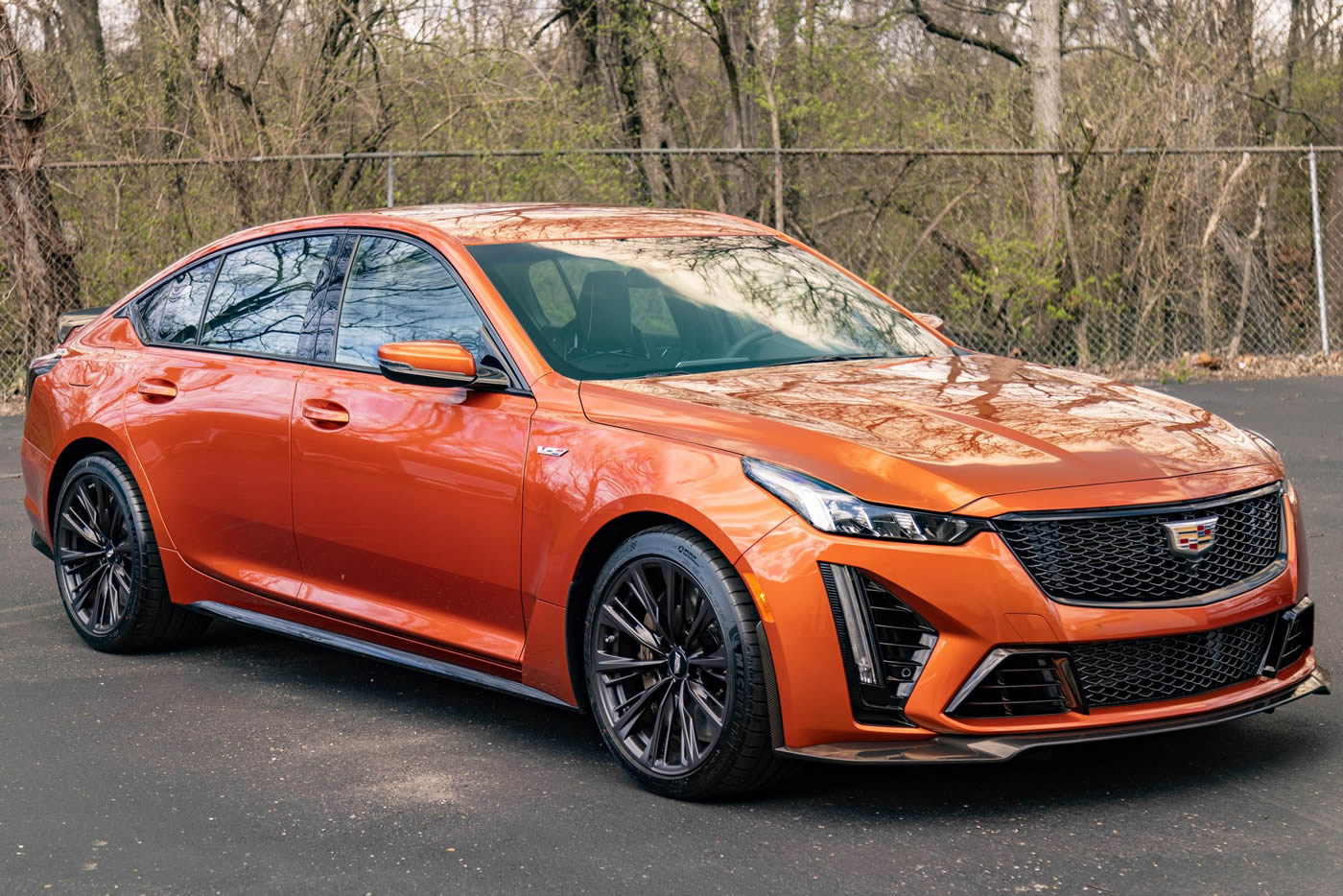 2022 Cadillac CT5-V Blackwing in Blaze Orange Metallic