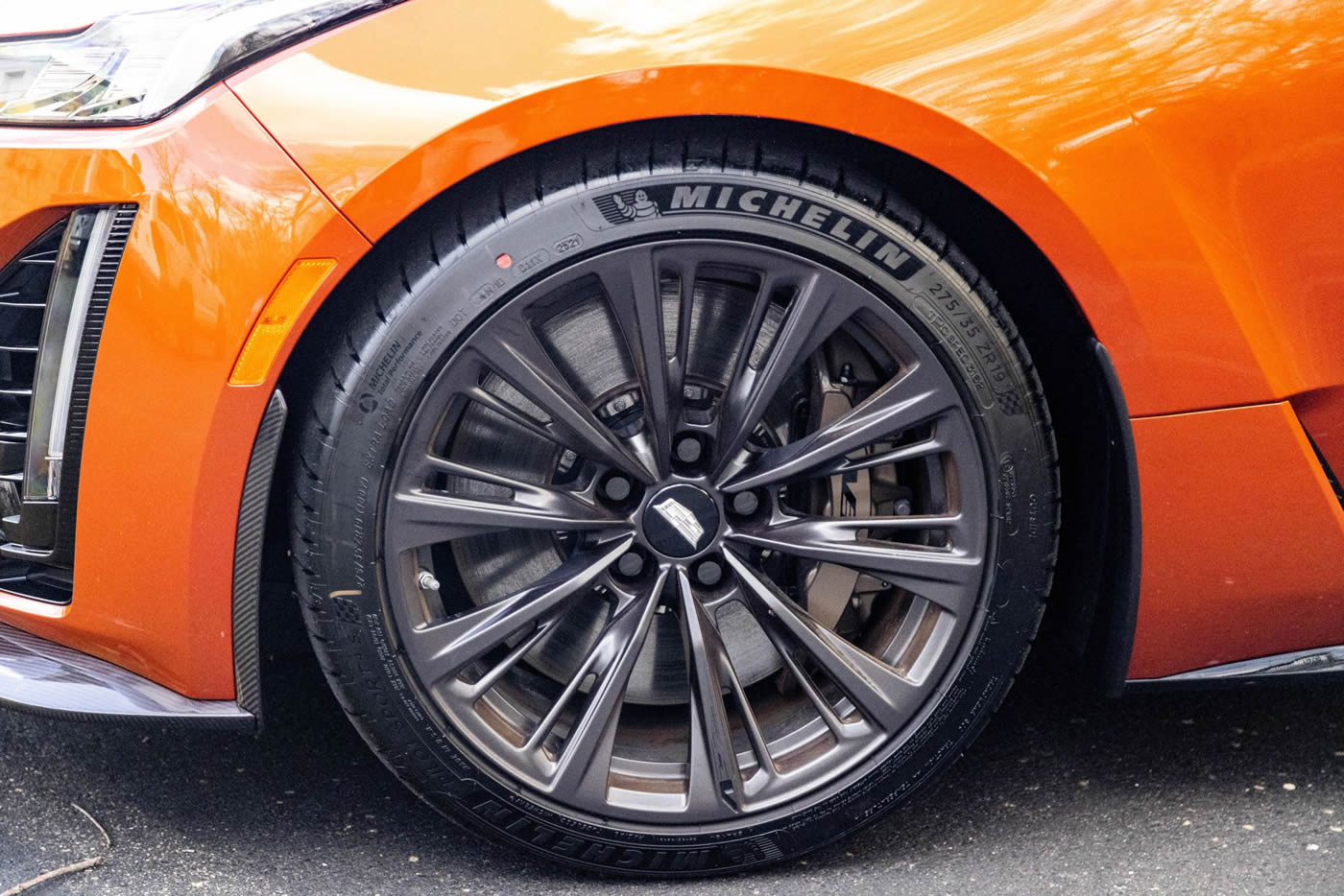 2022 Cadillac CT5-V Blackwing in Blaze Orange Metallic