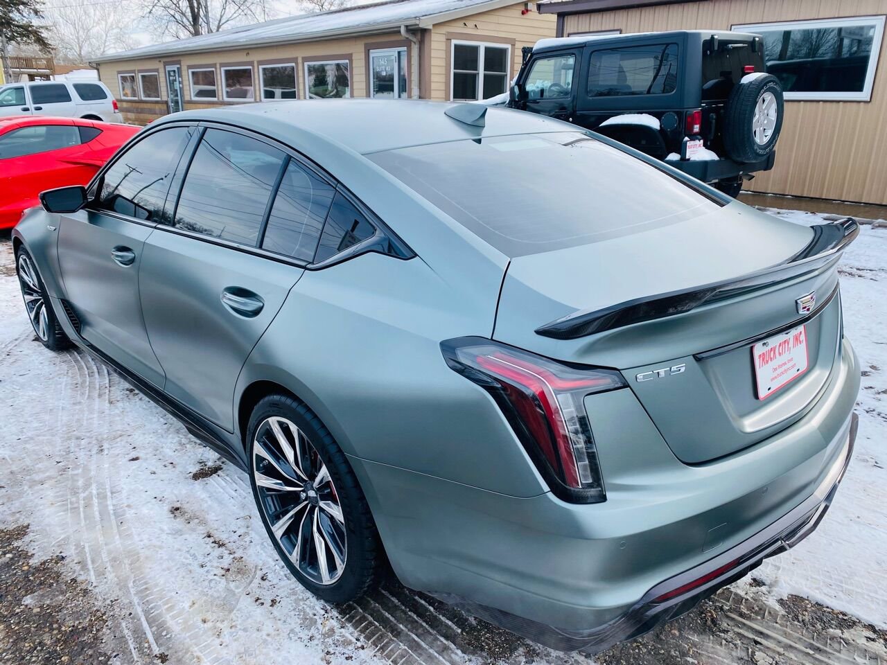 2022 Cadillac CT5-V Blackwing in Dark Emerald Frost