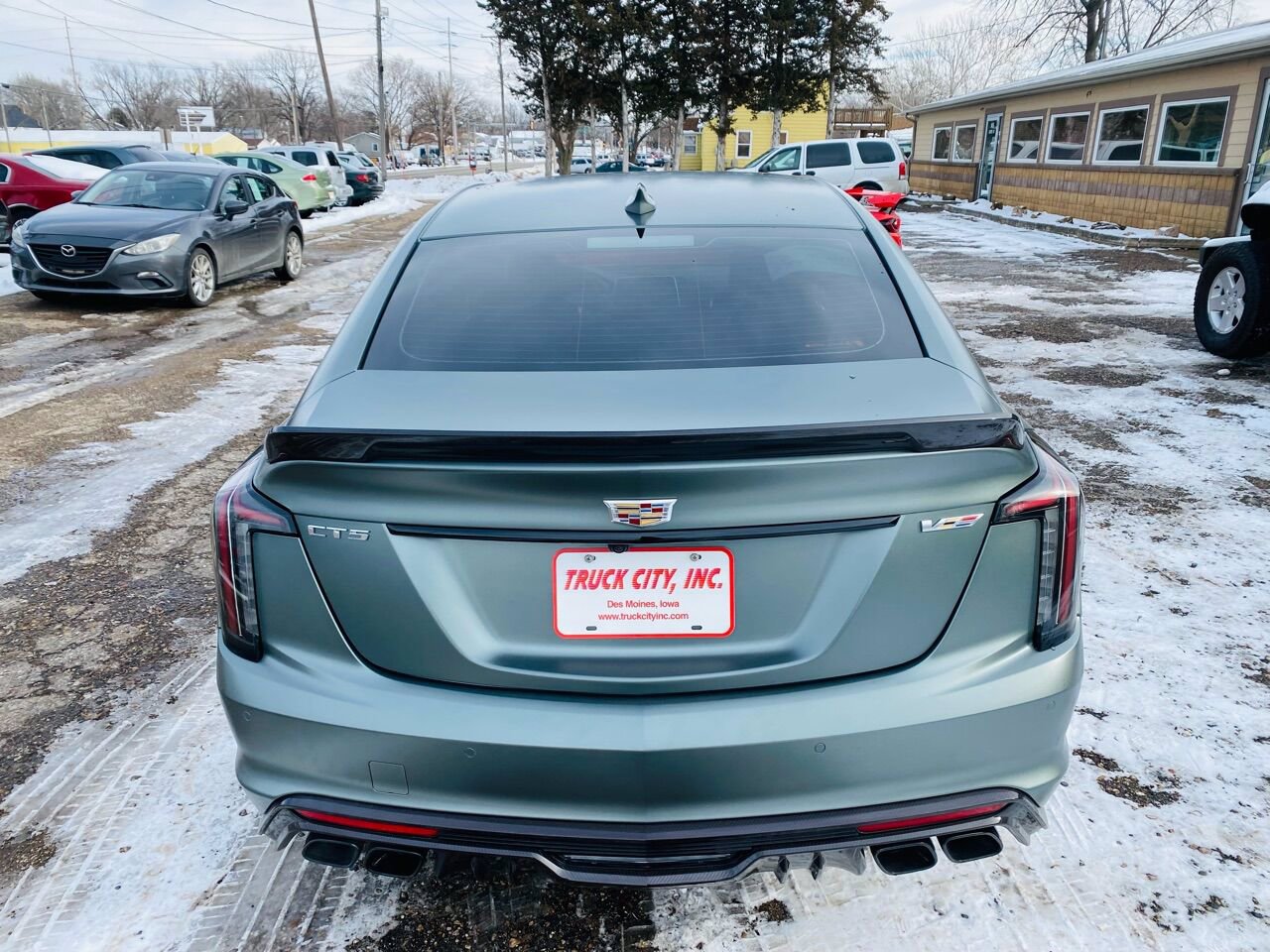 2022 Cadillac CT5-V Blackwing in Dark Emerald Frost
