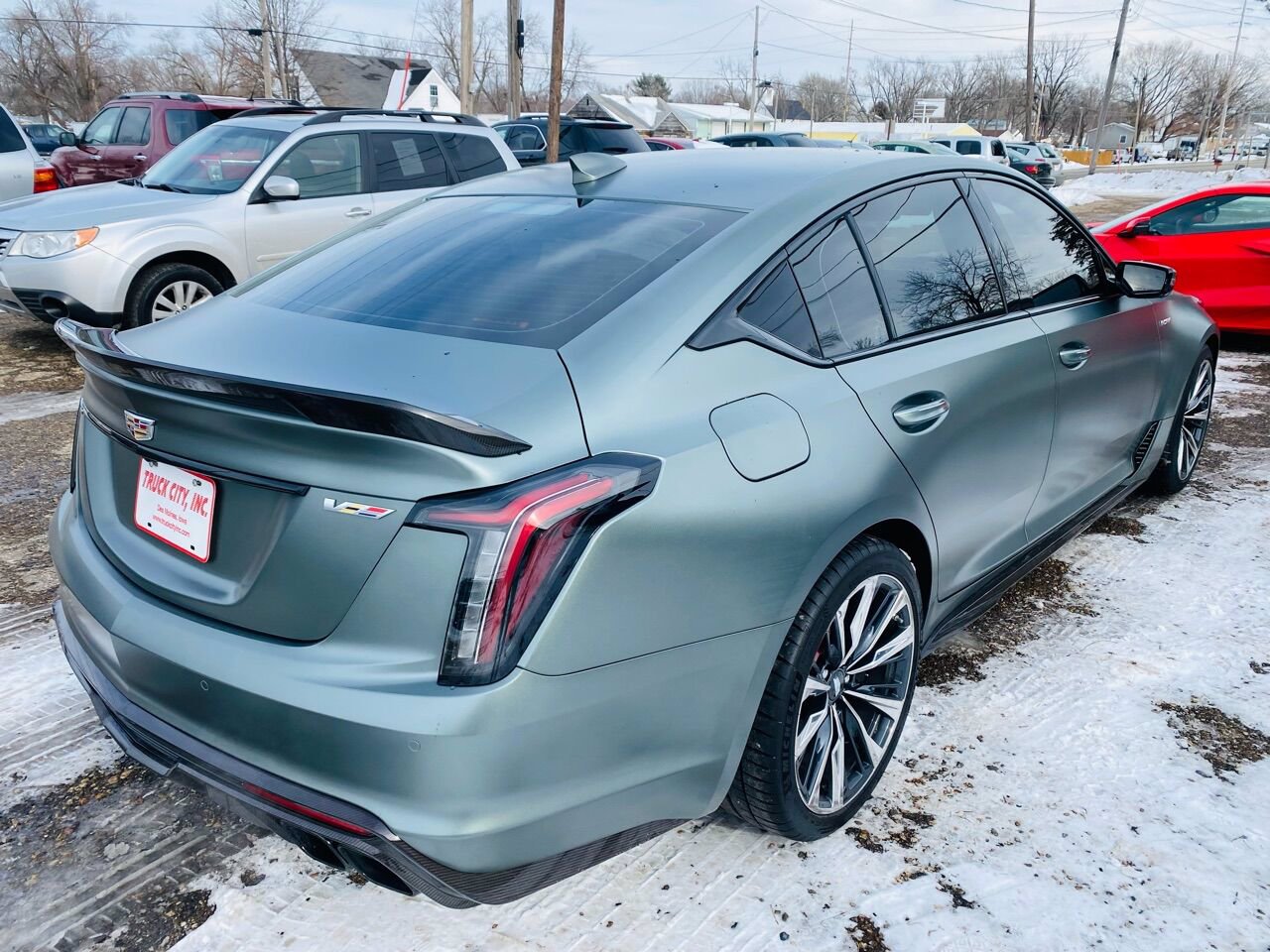 2022 Cadillac CT5-V Blackwing in Dark Emerald Frost
