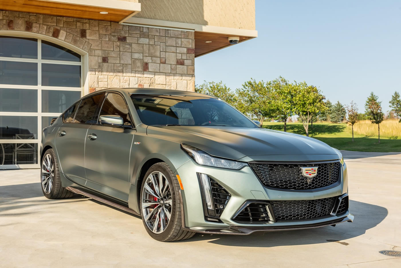 2022 Cadillac CT5-V Blackwing in Dark Emerald Frost