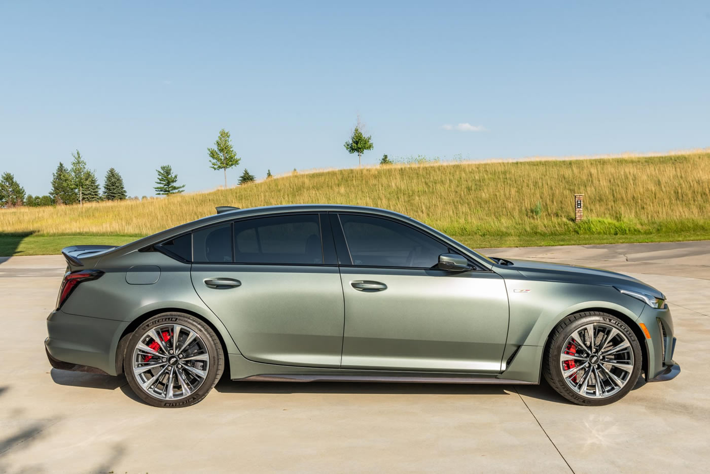 2022 Cadillac CT5-V Blackwing in Dark Emerald Frost