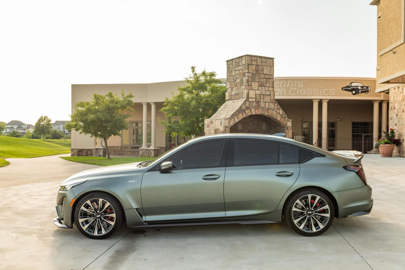 2022 Cadillac CT5-V Blackwing in Dark Emerald Frost