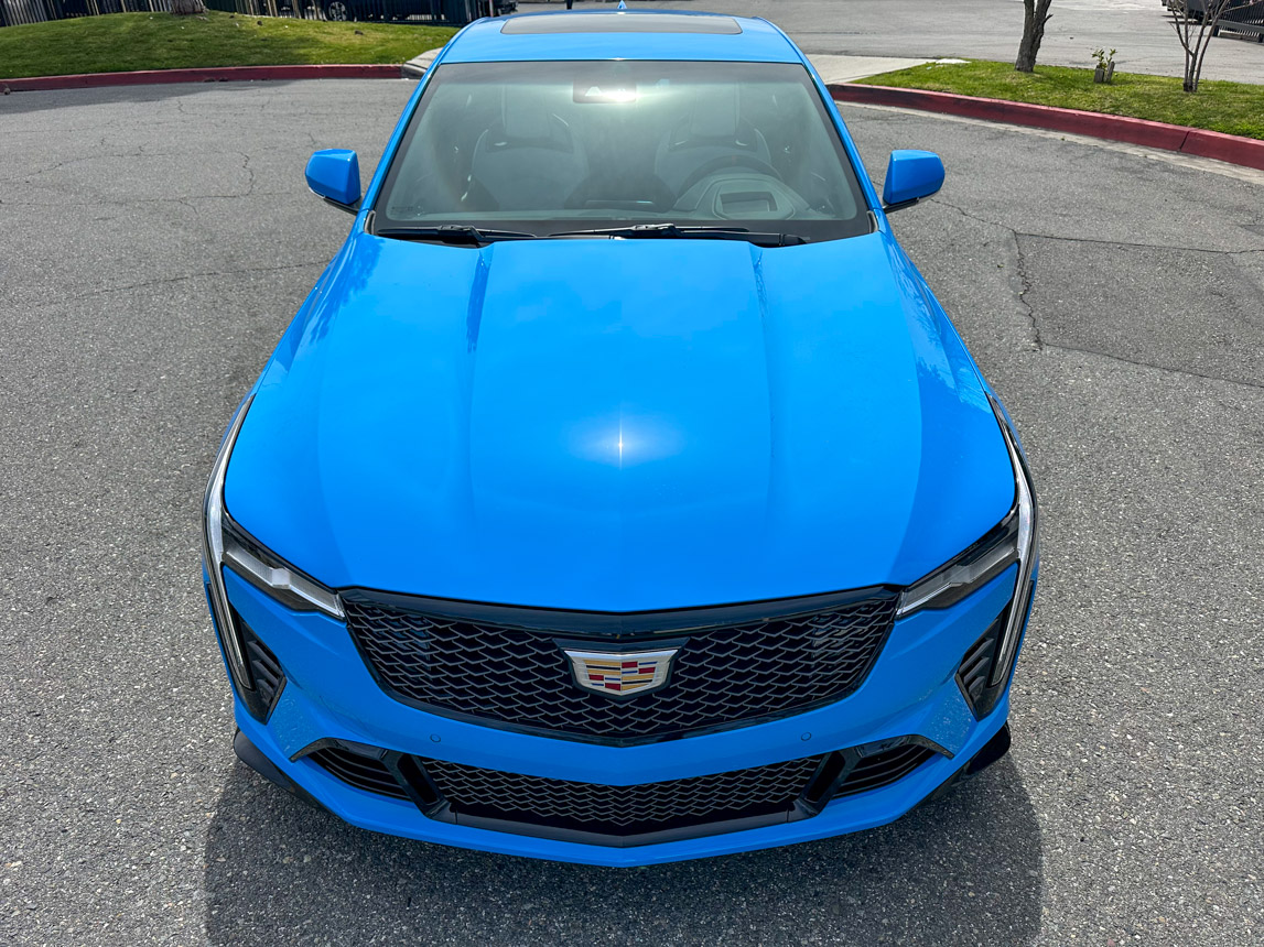 2023 Cadillac CT4-V Blackwing in Electric Blue