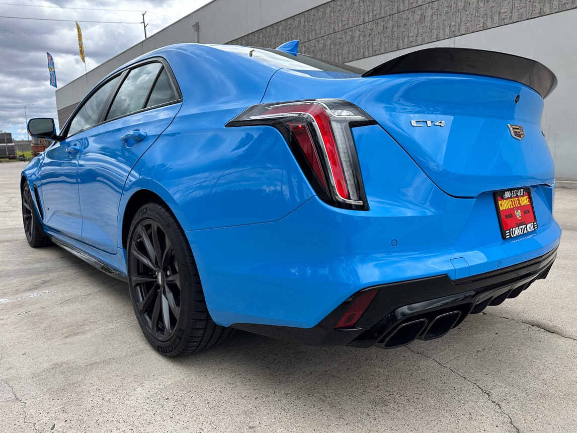 2023 Cadillac CT4-V Blackwing in Electric Blue