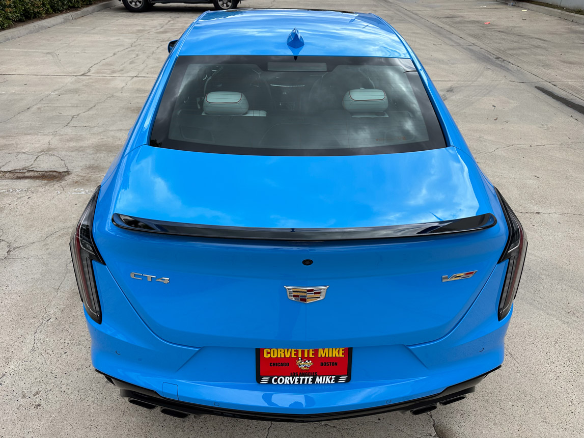 2023 Cadillac CT4-V Blackwing in Electric Blue