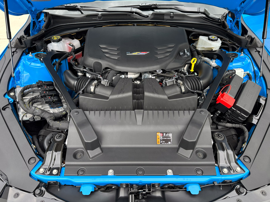 2023 Cadillac CT4-V Blackwing in Electric Bluev