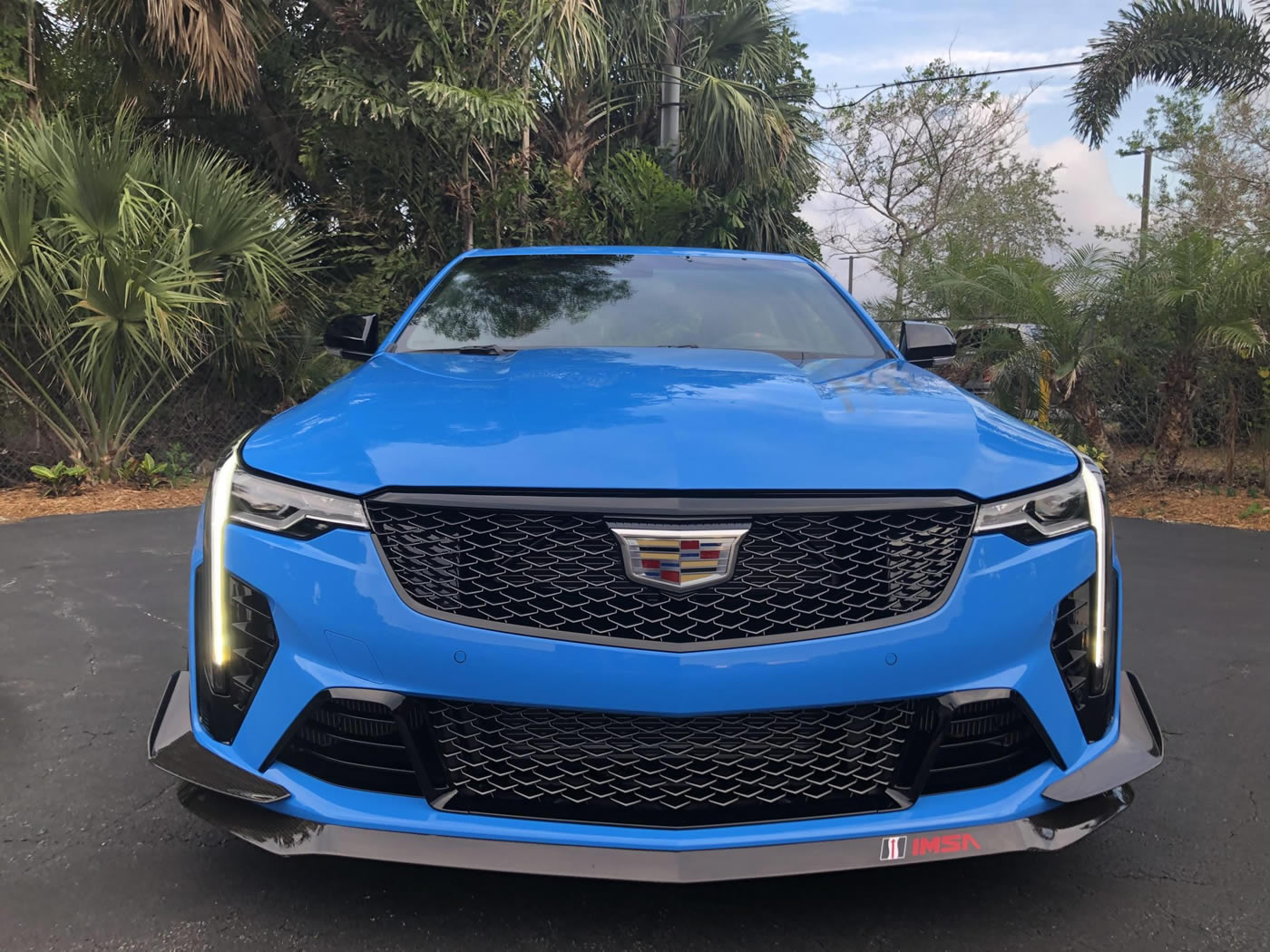 2023 Cadillac CT4-V Blackwing Watkins Glen IMSA Edition in Electric Blue