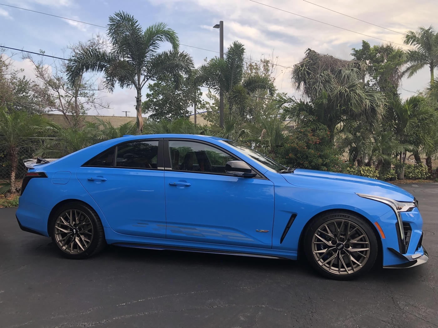 2023 Cadillac CT4-V Blackwing Watkins Glen IMSA Edition in Electric Blue