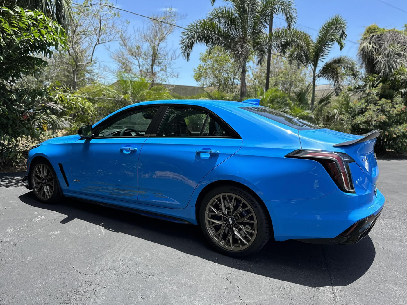 2023 Cadillac CT4-V Blackwing Watkins Glen IMSA Edition in Electric Blue