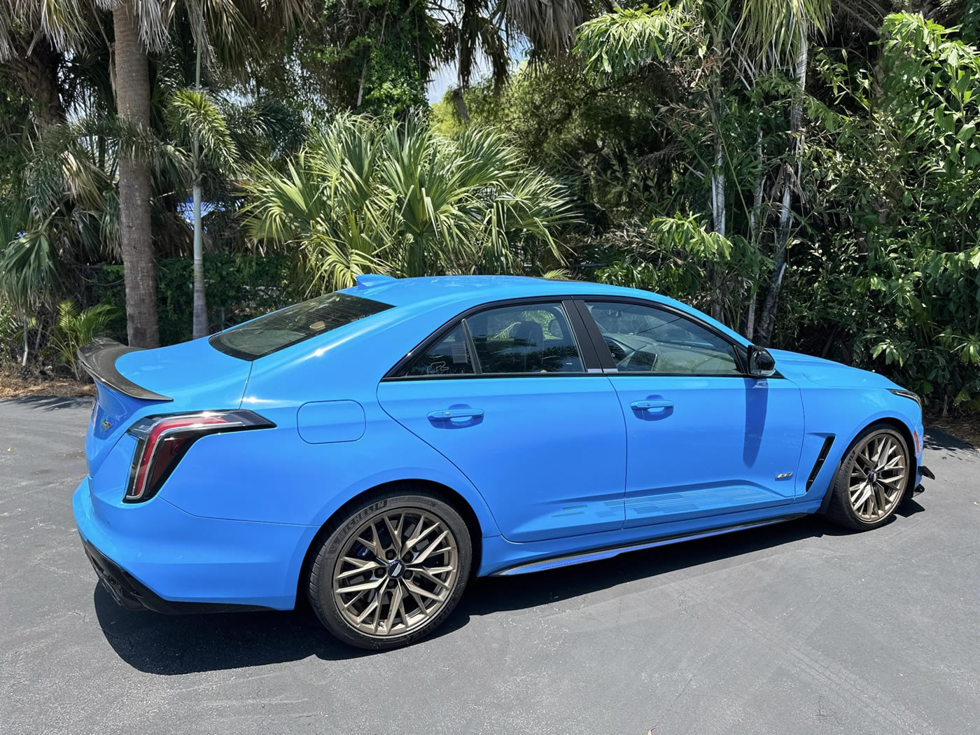 2023 Cadillac CT4-V Blackwing Watkins Glen IMSA Edition in Electric Blue