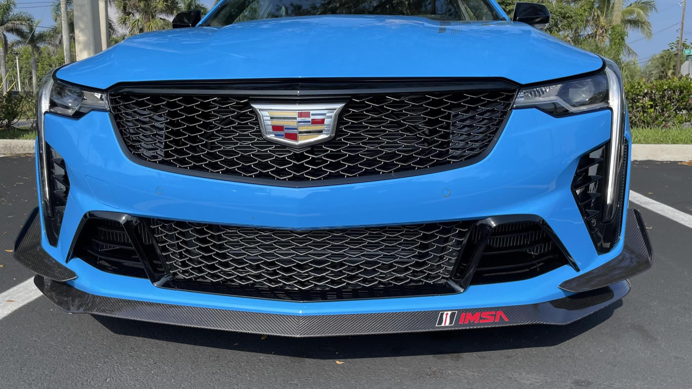 2023 Cadillac CT4-V Blackwing Watkins Glen IMSA Edition in Electric Blue