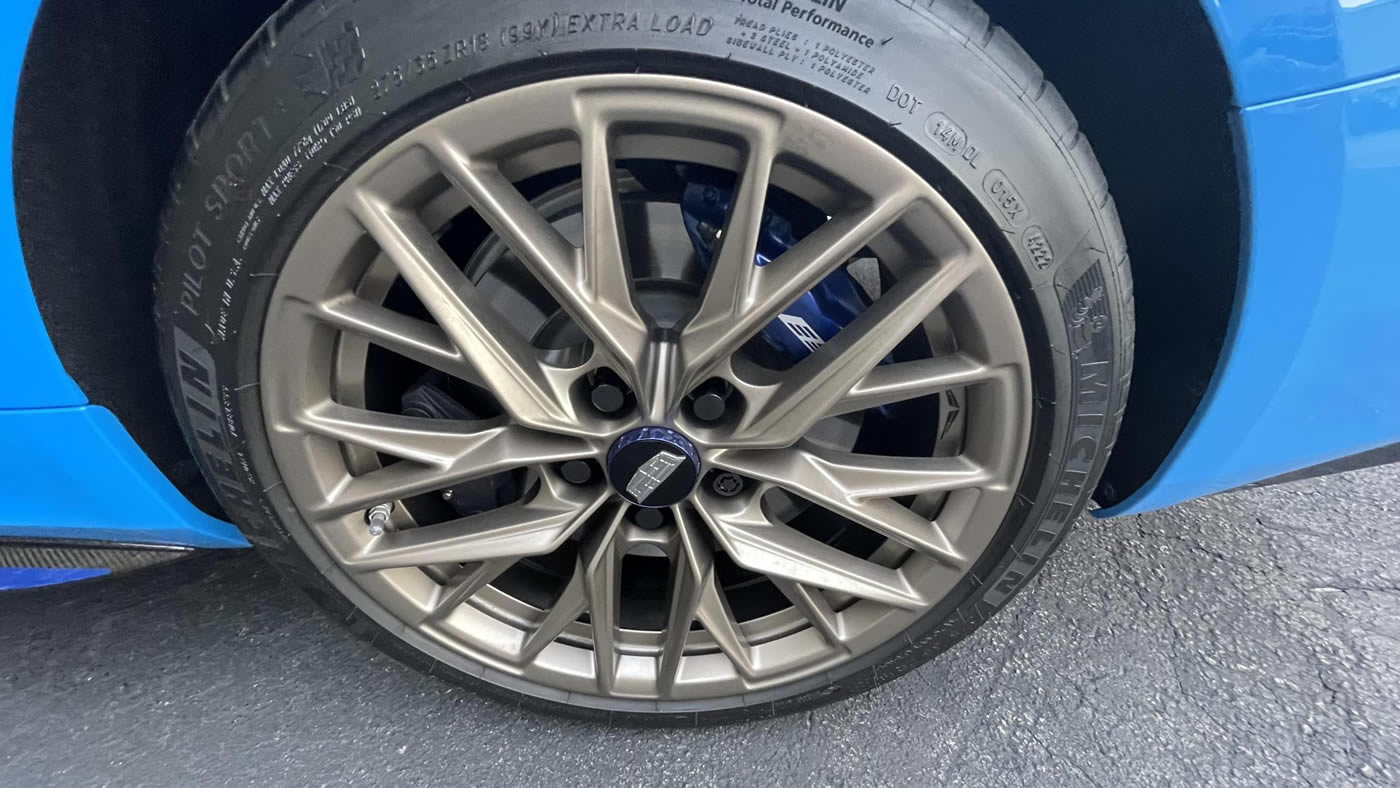 2023 Cadillac CT4-V Blackwing Watkins Glen IMSA Edition in Electric Blue