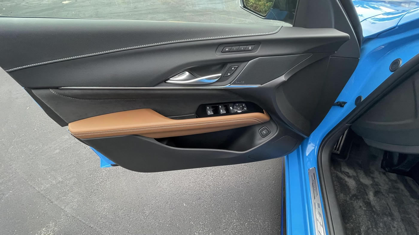 2023 Cadillac CT4-V Blackwing Watkins Glen IMSA Edition in Electric Blue