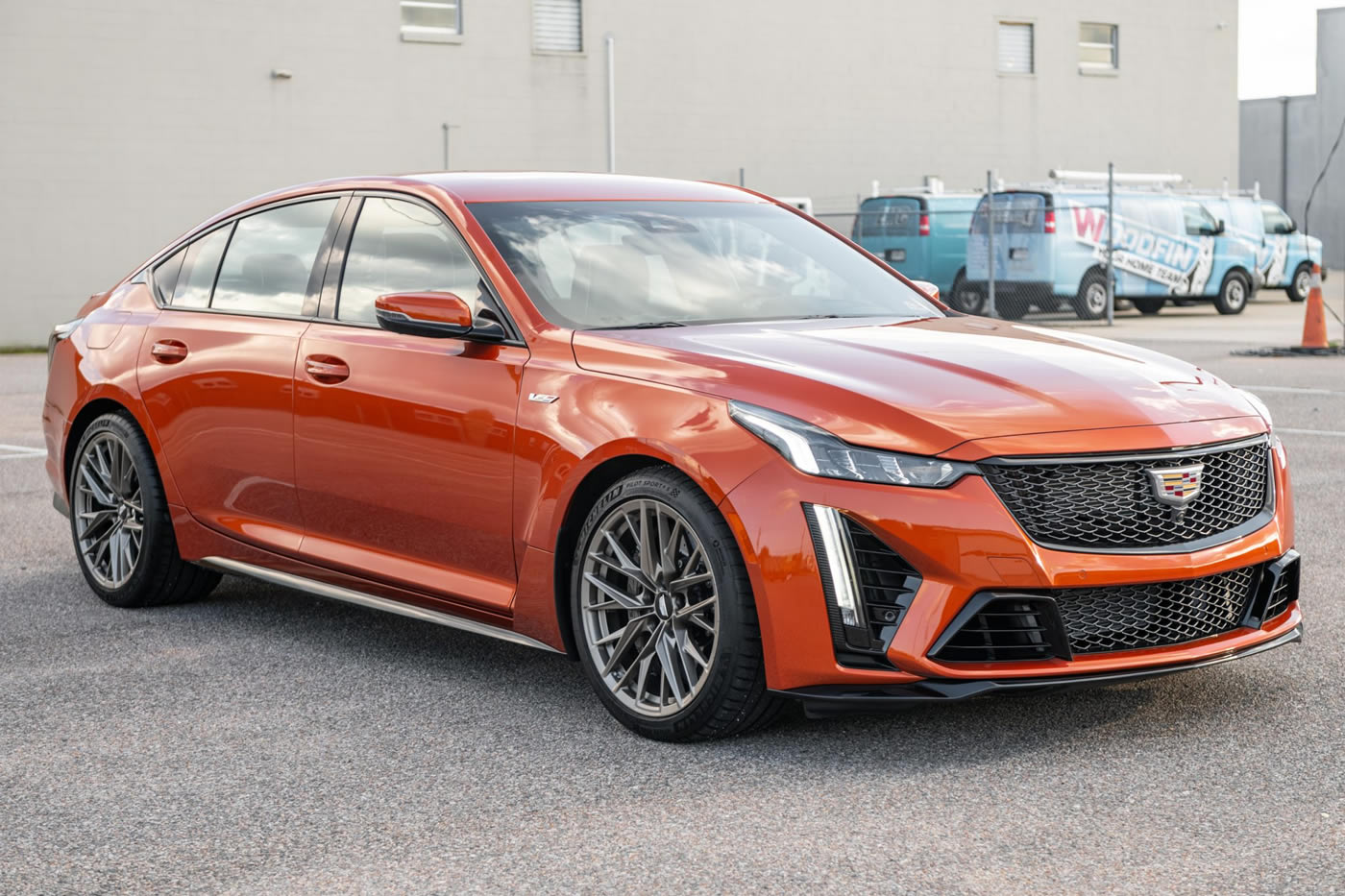 2023 Cadillac CT5-V Blackwing 6-Speed in Blaze Orange Metallic