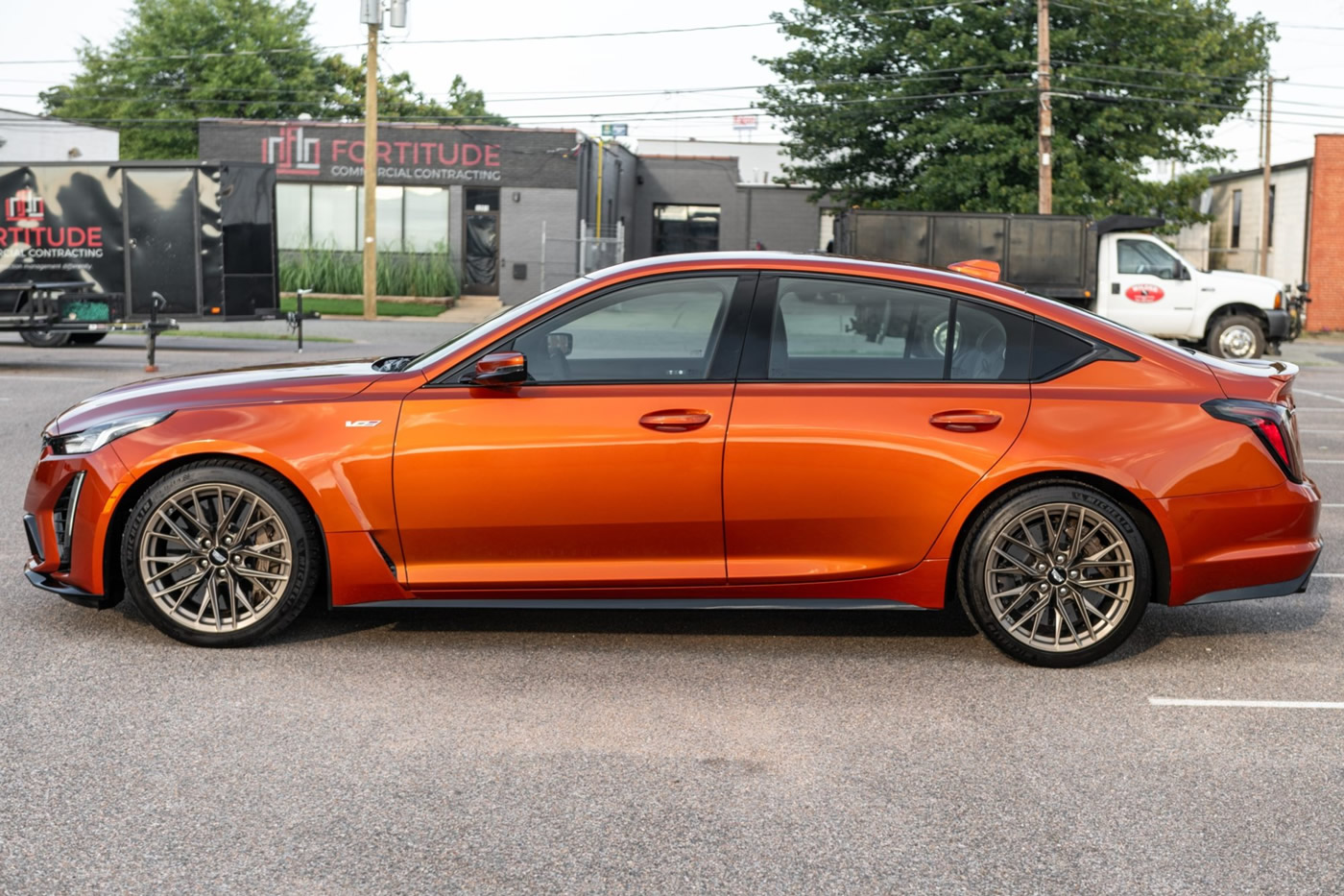 2023 Cadillac CT5-V Blackwing 6-Speed in Blaze Orange Metallic