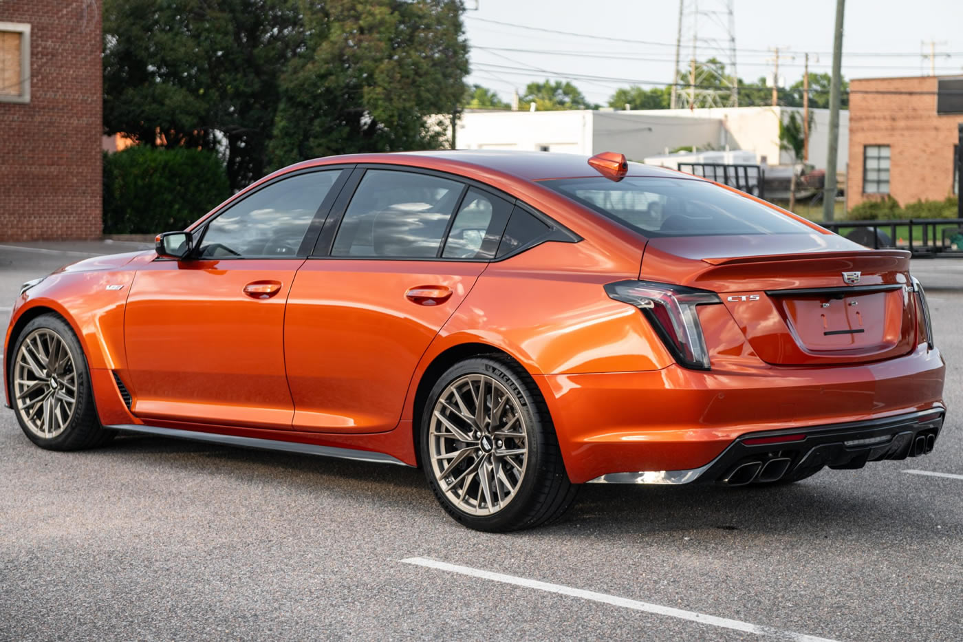 2023 Cadillac CT5-V Blackwing 6-Speed in Blaze Orange Metallic