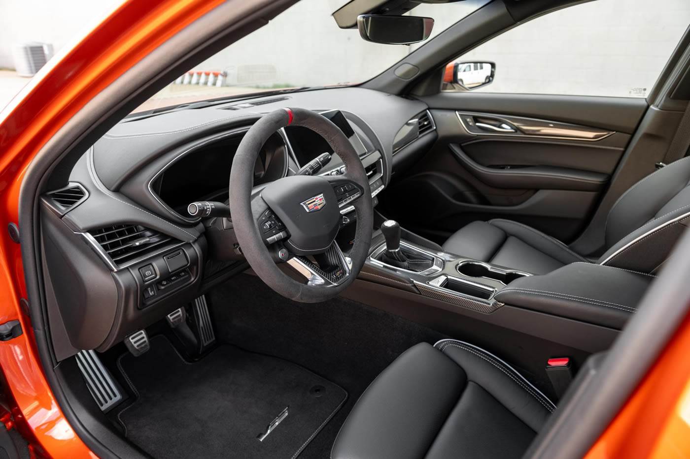 2023 Cadillac CT5-V Blackwing 6-Speed in Blaze Orange Metallic