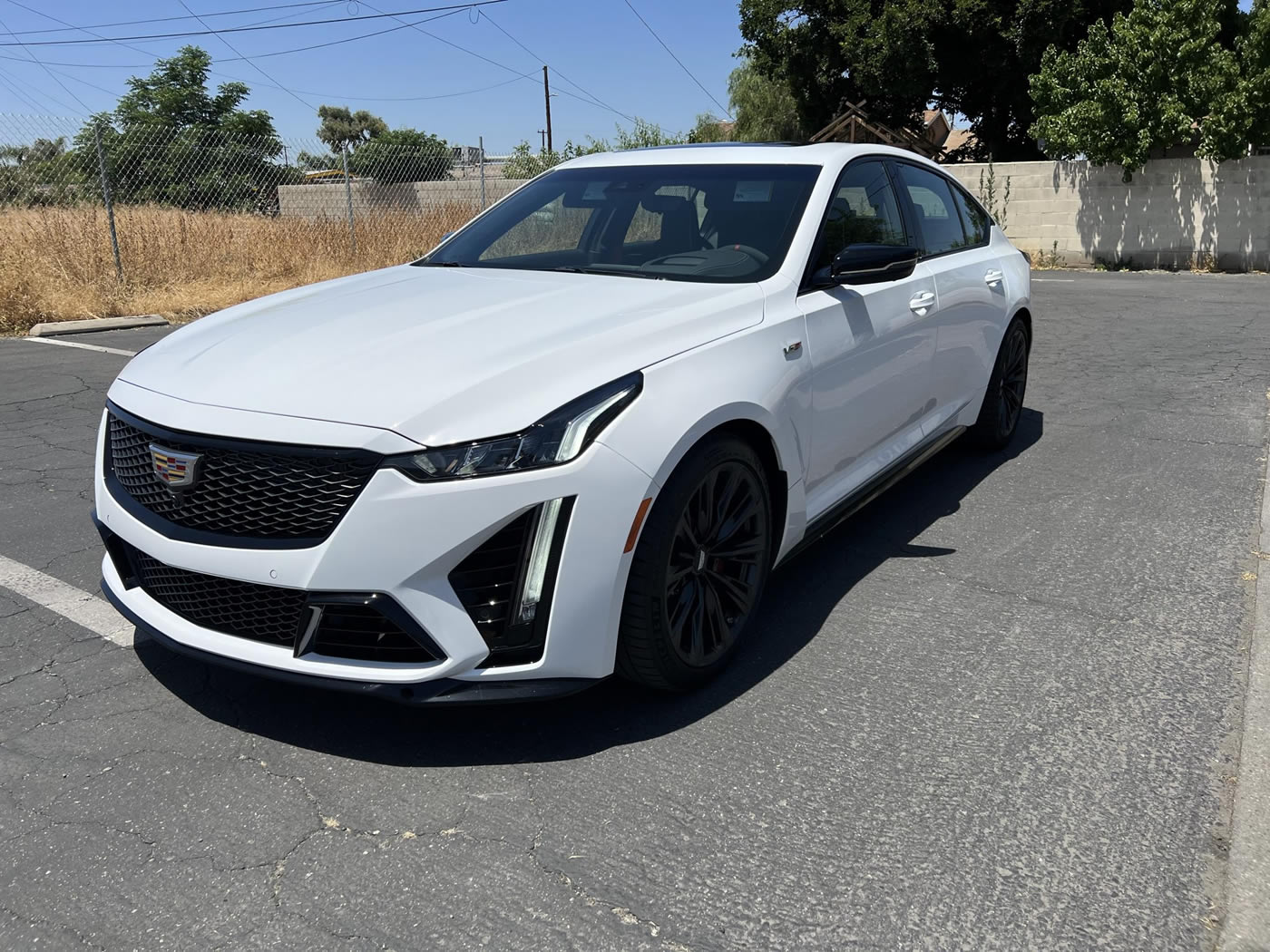 2023 Cadillac CT5-V Blackwing 6-Speed in Summit White