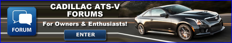 Cadillac ATS-V Forums