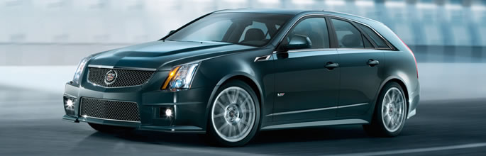 2011 Cadillac CTS-V Sports Wagon Front Angle View 2011 Cadillac CTS-V Sports Wagon Front Angle View
