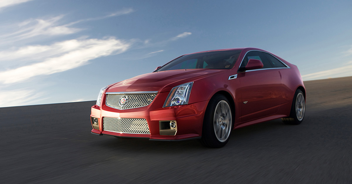2012 Cadillac CTS-V Coupe Tech Center