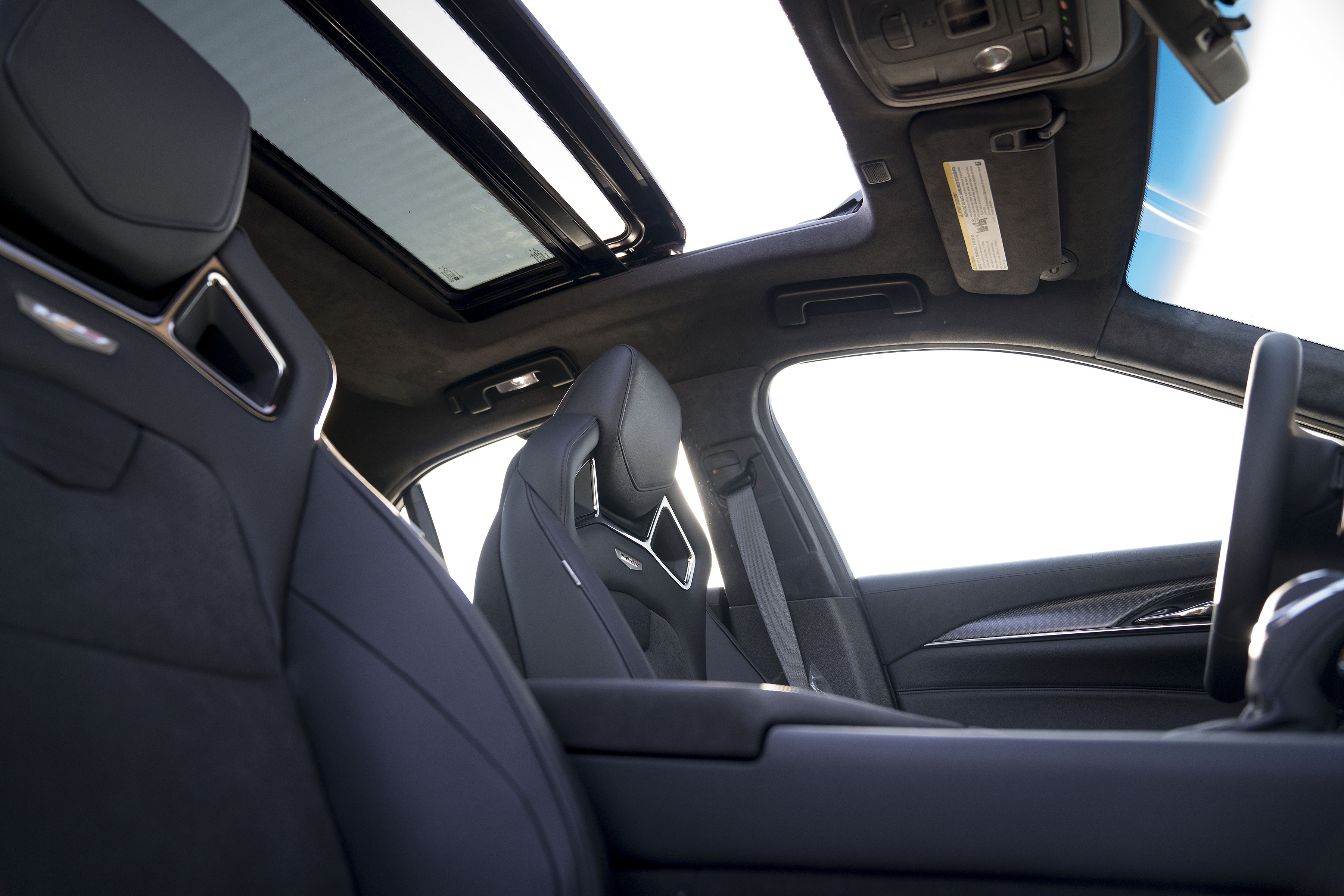The exclusive 2018 Cadillac CTS-V Glacier Metallic Edition celeb