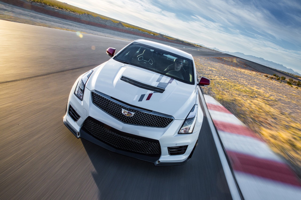 Cadillac celebrates its record-breaking return to endurance raci Cadillac celebrates its record-breaking return to endurance racing with The Championship edition of all three of its high-performance models – the 2018 Cadillac ATS-V coupe and sedan, and the 2018 Cadillac CTS-V super sedan.