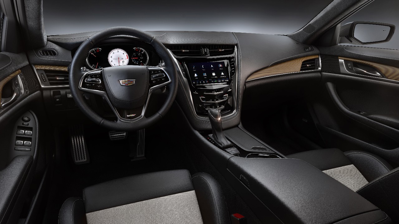 The exclusive 2019 Cadillac Pedestal Edition ATS-V Coupe and CTS