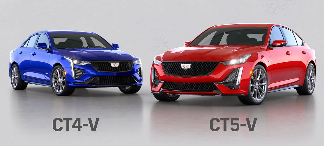 2021 Cadillac CT4-V and CT5-V Blackwing 2021 Cadillac CT4-V and CT5-V Blackwing