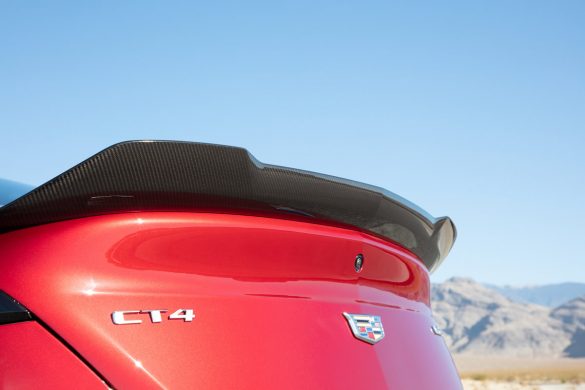 The CT4-V Blackwing will be the most powerful and fastest Cadillac ever in the subcompact class. The CT4-V Blackwing is more nimble, and benefits from extensive aerodynamic development and testing.