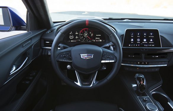 The CT4-V Blackwing will be the most powerful and fastest Cadillac ever in the subcompact class. The CT4-V Blackwing is more nimble, and benefits from extensive aerodynamic development and testing.