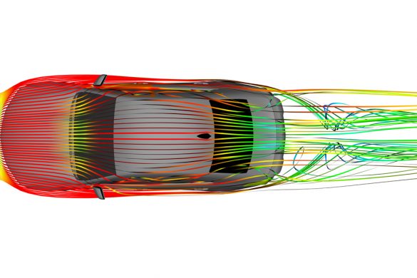 2022 CT4-V Blackwing airflow is managed from front to back for a car that is balanced mechanically and aerodynamically.