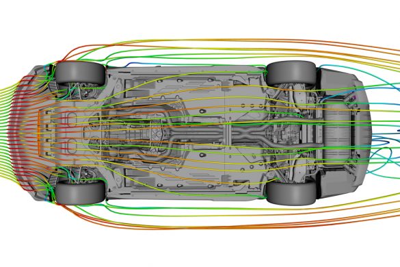 2022 CT4-V Blackwing airflow is managed from front to back for a car that is balanced mechanically and aerodynamically.